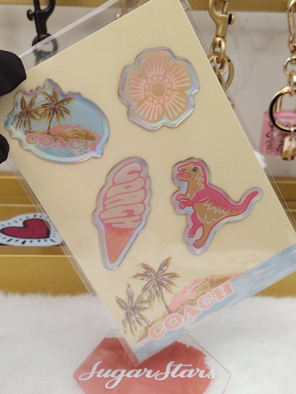 Coach stickers